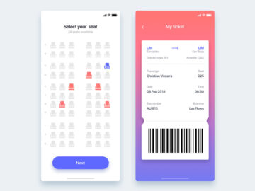 Seat reservation app